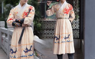 男士汉服 胖子穿搭，男士汉服图片大全 款式